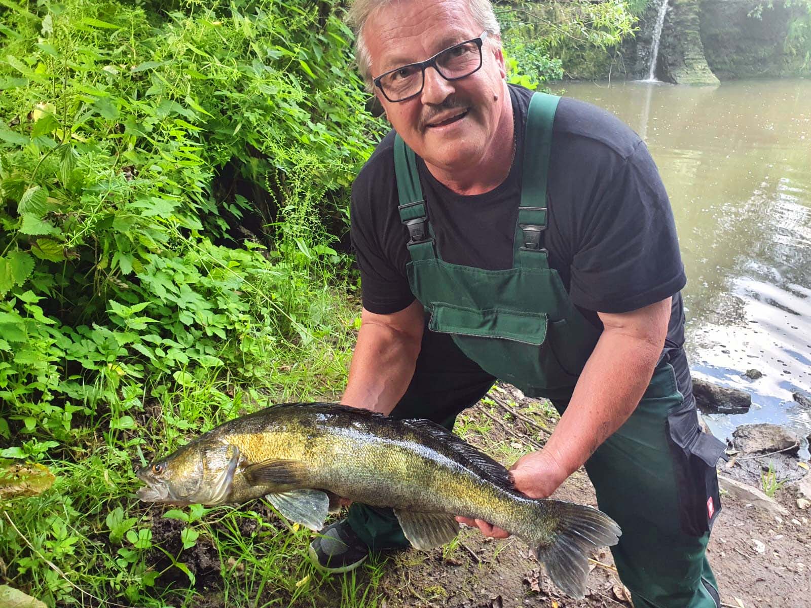 Dieter Füssel Zander 77 cm 4,7 kg Bibert