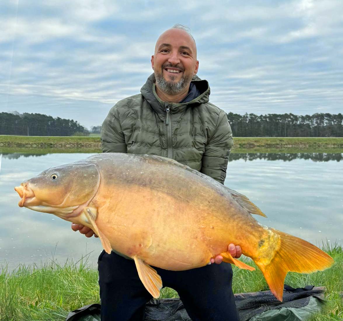 Bernd Baumgärtner Karpfen 88 cm 34 Pfund RMD-Kanal